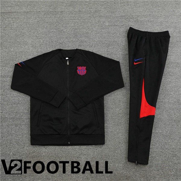 FC Barcelona Training Jacket Suit Black 2023/2024