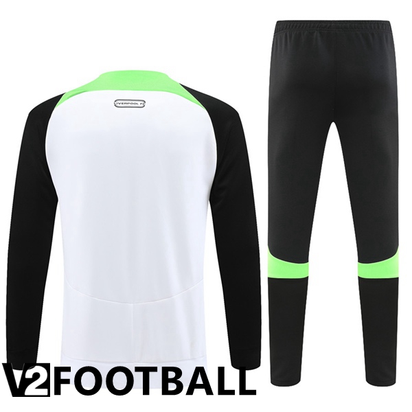 FC Liverpool Training Jacket Suit White Green 2023/2024