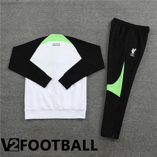 FC Liverpool Training Jacket Suit White Green 2023/2024