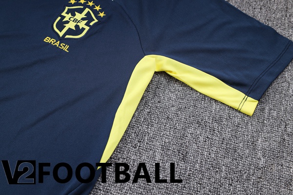 Brazil Training T Shirt + Pants Royal Bluee 2023/2024