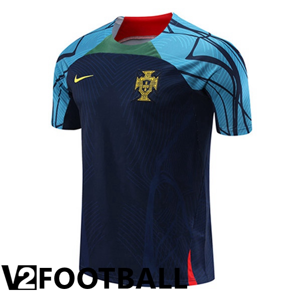 Portugal Training T Shirt Black 2023/2024