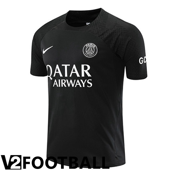 Paris PSG Training T Shirt Black 2023/2024