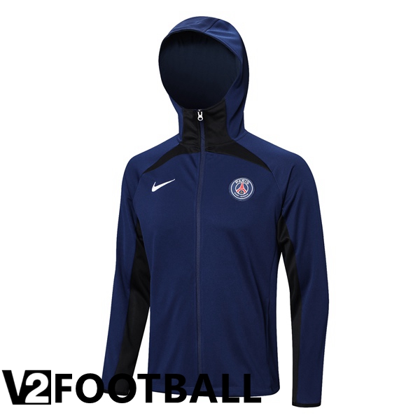 Paris PSG Training Jacket Hoodie Royal Bluee 2023/2024