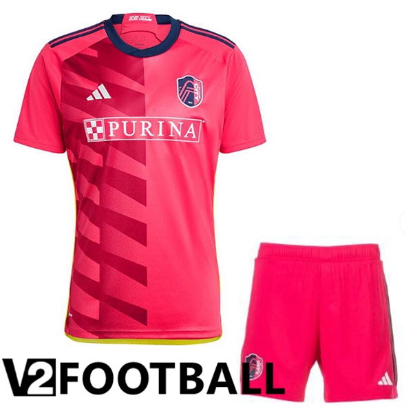 St.Louis City FC Kids Soccer Jersey Home Red 2023/2024