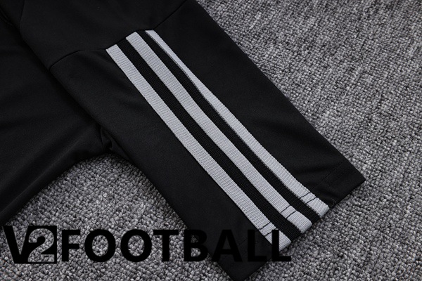 Germany Soccer Polo + Pants Black 2023/2024