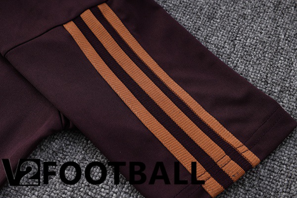 Germany Soccer Polo + Pants Brown 2023/2024