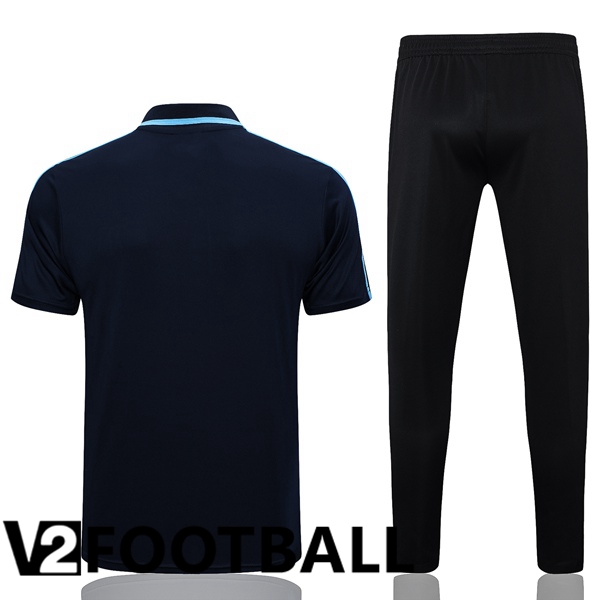 Argentina Soccer Polo + Pants Royal Blue 2023/2024