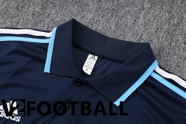 Argentina Soccer Polo + Pants Royal Blue 2023/2024