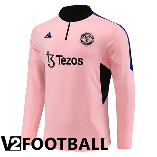 Manchester United Training Sweatshirt Pink 2023/2024