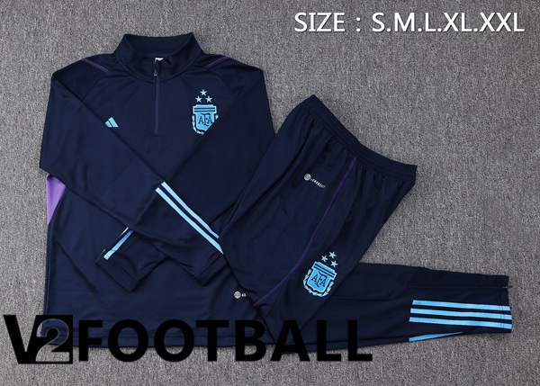 Argentina Training Tracksuit Suit Royal Blue 2023/2024