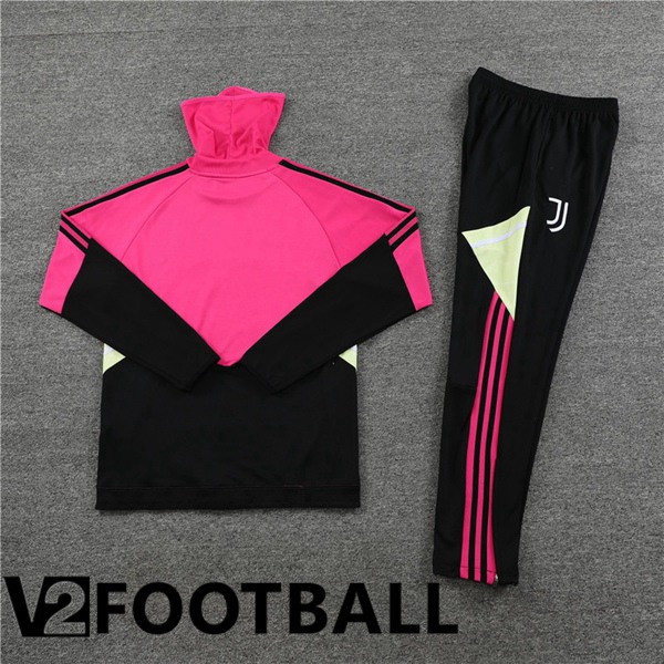 Juventus High collar Training Tracksuit Suit Red 2023/2024