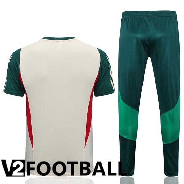 Mexico Training T Shirt + Pants Brown 2023/2024