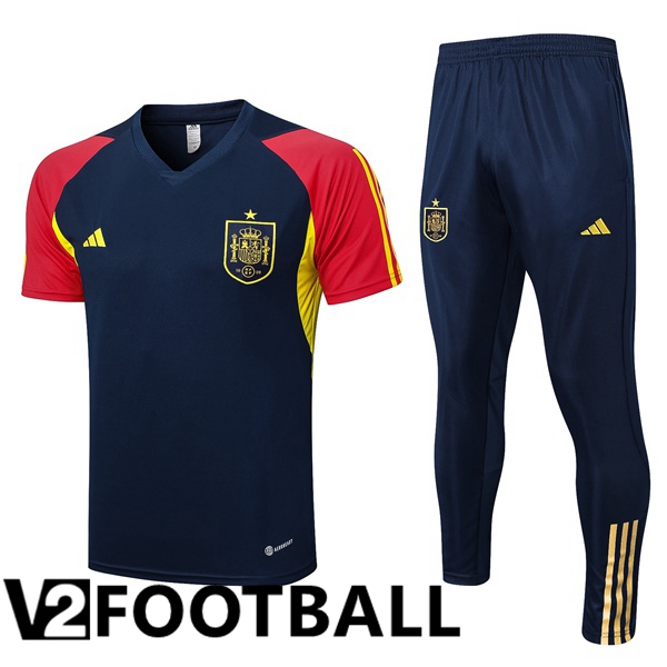 Spain Training T Shirt + Pants Royal Blue 2023/2024