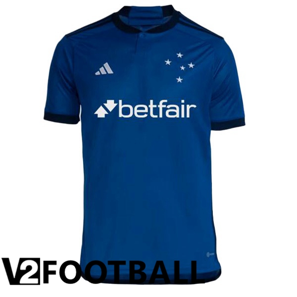 Cruzeiro EC Soccer Jersey Home Blue 2023/2024