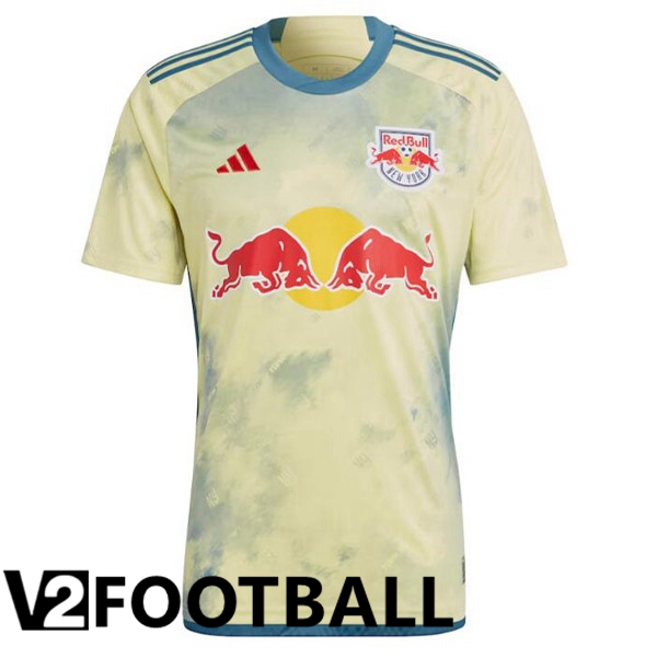 New York Red Bulls Soccer Jersey Home Yellow 2023/2024