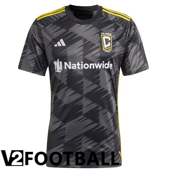 Columbus Crew Soccer Jersey Away Black 2023/2024