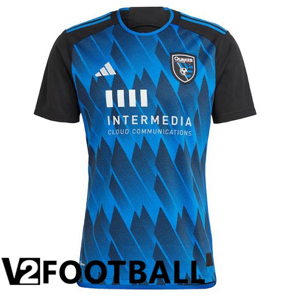 San Jose Earthquakes Soccer Jersey Home Blue 2023/2024