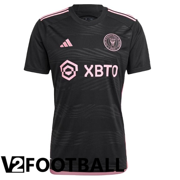 Inter Miami CF Soccer Jersey Away Black 2023/2024