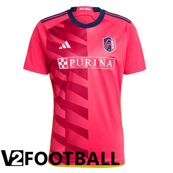 St.Louis City FC Soccer Jersey Home Red 2023/2024