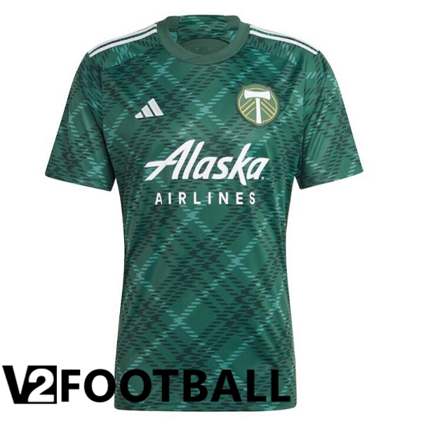 Portland Timbers Soccer Jersey Home Green 2023/2024