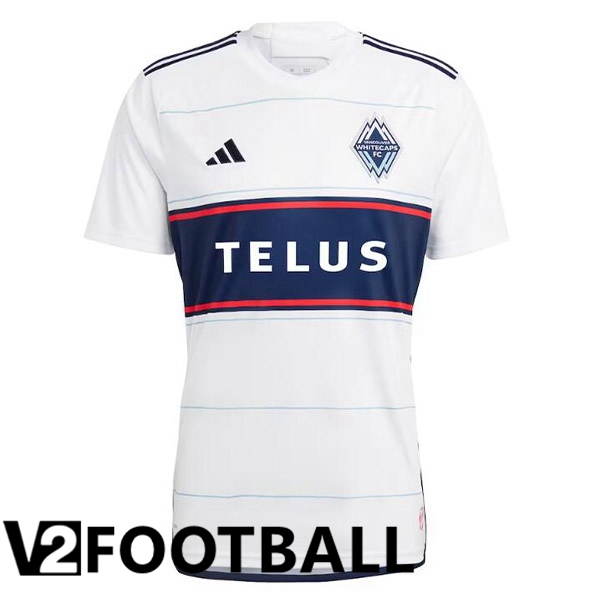 Vancouver Whitecaps Soccer Jersey Home White 2023/2024
