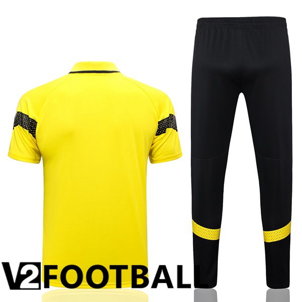 Dortmund BVB Soccer Polo + Pants Yellow 2023/2024