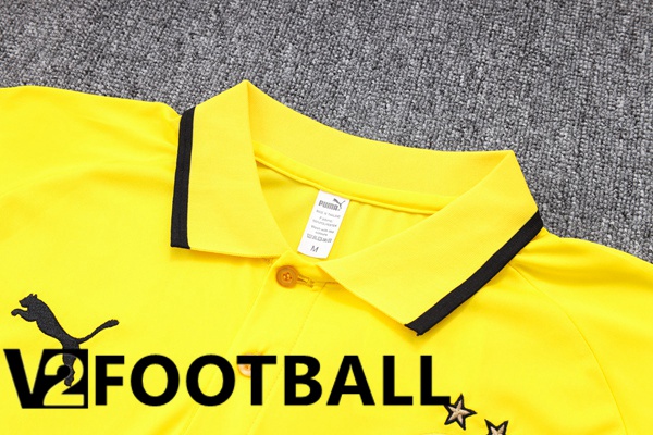Dortmund BVB Soccer Polo + Pants Yellow 2023/2024