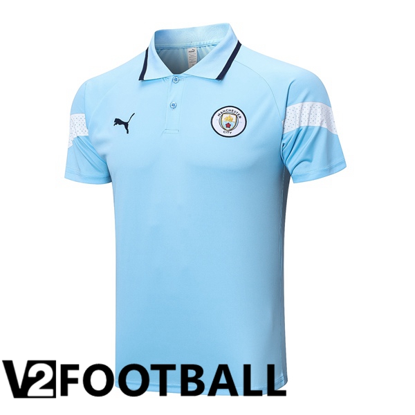 Manchester City Soccer Polo Blue 2023/2024