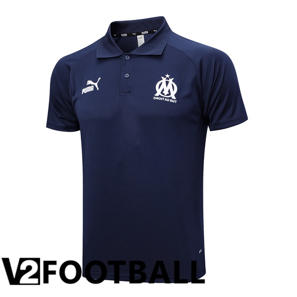 Marseille OM Soccer Polo Royal Blue 2023/2024
