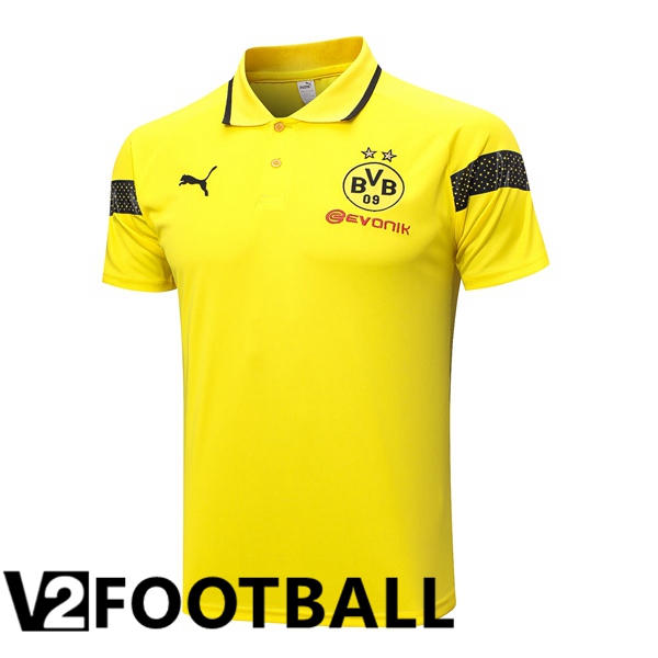 Dortmund BVB Soccer Polo Yellow 2023/2024