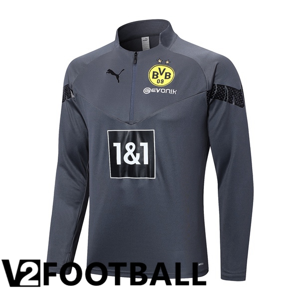 Dortmund BVB Training Sweatshirt Grey 2023/2024