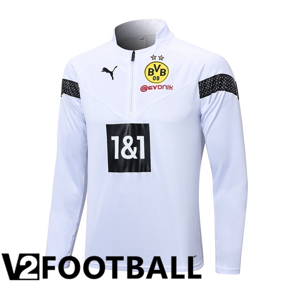 Dortmund BVB Training Sweatshirt White 2023/2024
