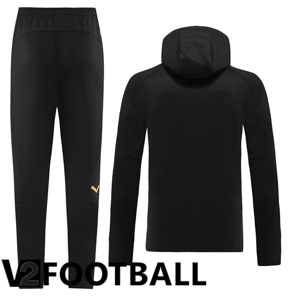 Marseille OM Training Tracksuit Hoodie Black 2023/2024