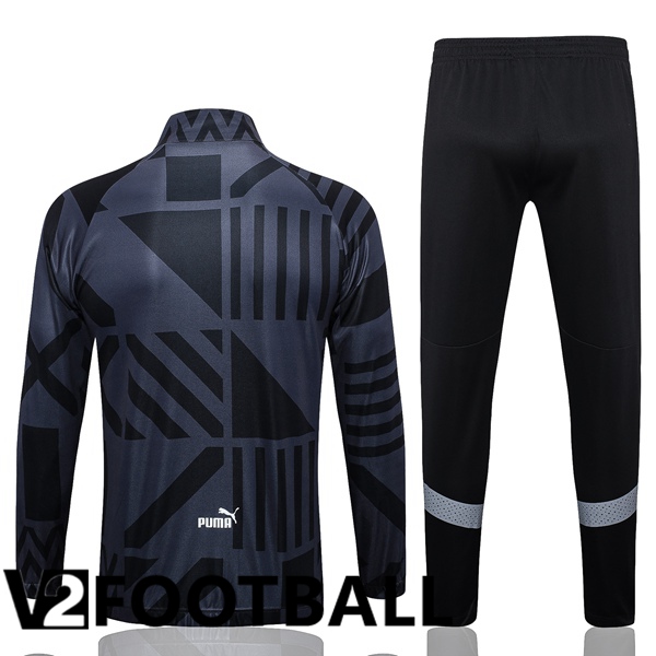 AC Milan Training Jacket Suit Black 2023/2024