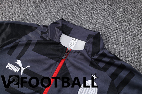 AC Milan Training Jacket Suit Black 2023/2024