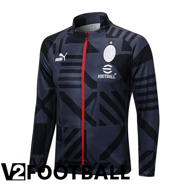 AC Milan Training Jacket Black 2023/2024