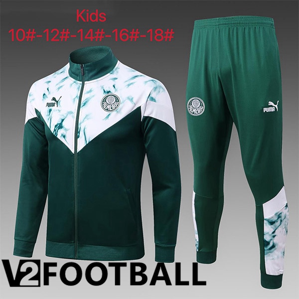 Palmeiras Kids Training Jacket Suit Green 2023/2024