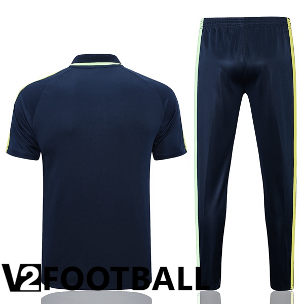 Brazil Soccer Polo + Pants Royal Blue 2023/2024