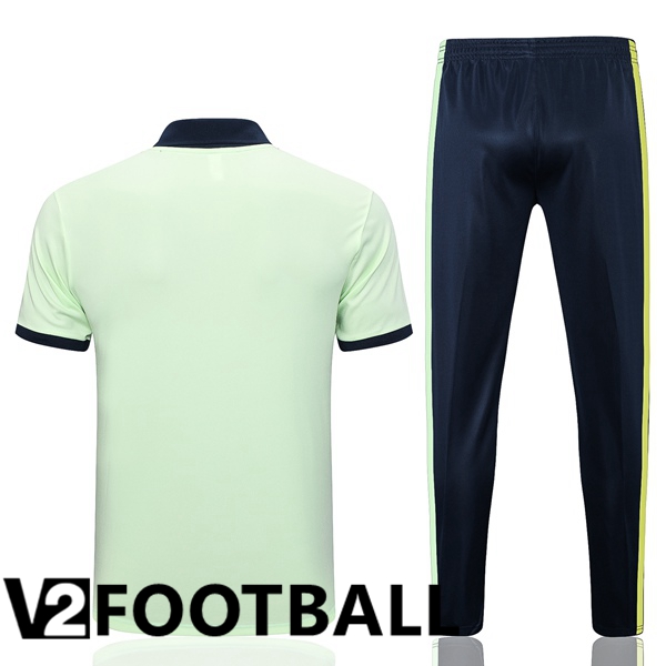 Brazil Soccer Polo + Pants Green 2023/2024