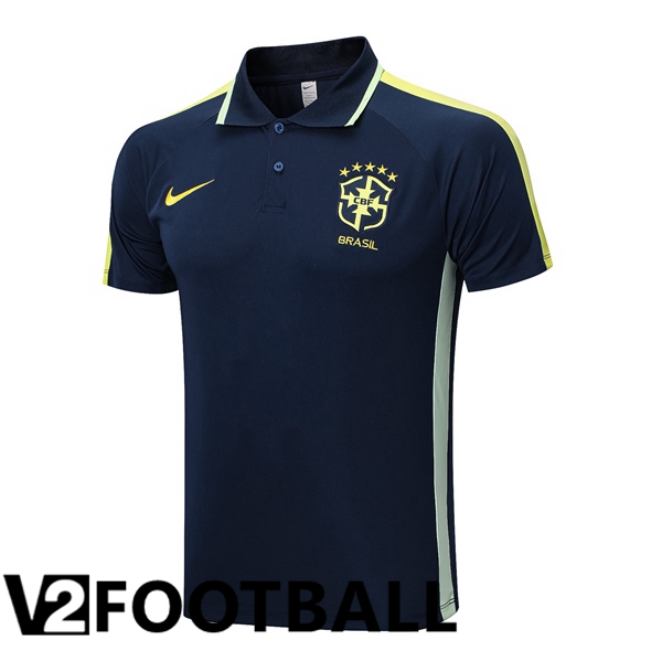 Brazil Soccer Polo Royal Blue 2023/2024