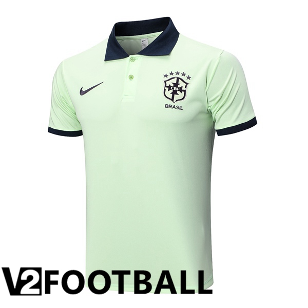 Brazil Soccer Polo Green 2023/2024