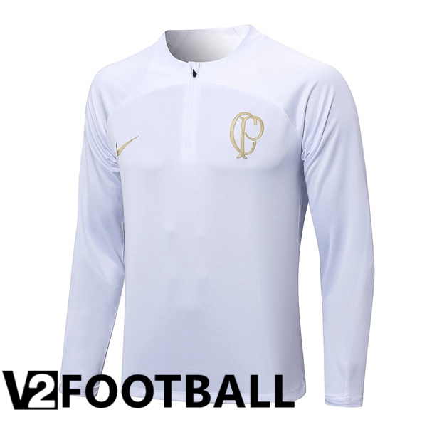 Corinthians Training Sweatshirt White 2023/2024