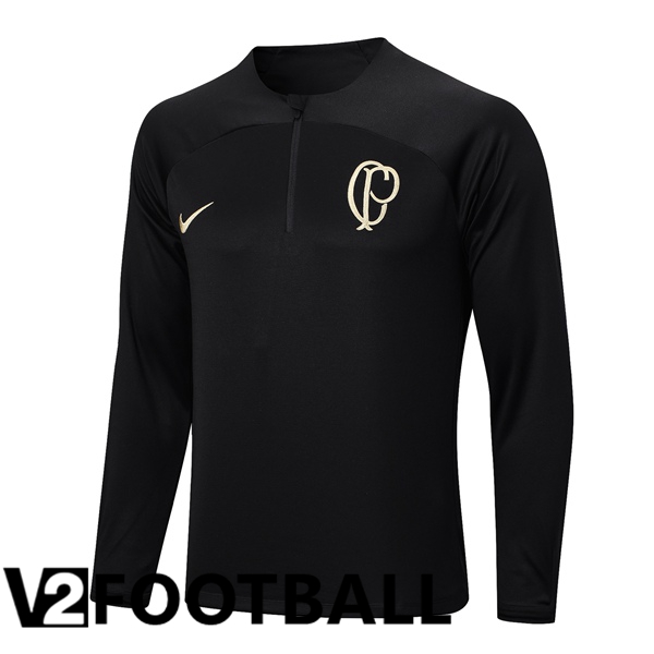 Corinthians Training Sweatshirt Black 2023/2024