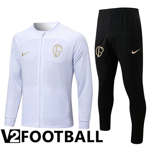Corinthians Training Jacket Suit White 2023/2024