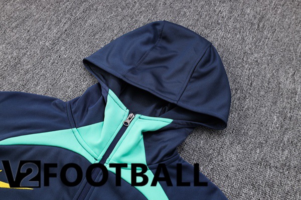 Brazil Training Tracksuit Hoodie Royal Blue 2023/2024