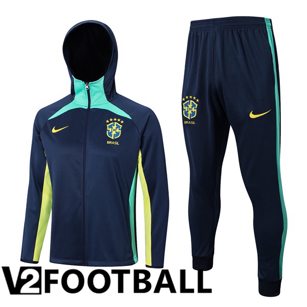 Brazil Training Tracksuit Hoodie Royal Blue 2023/2024