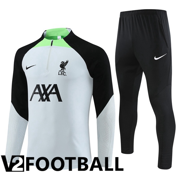 FC Liverpool Training Tracksuit Suit Grey 2023/2024