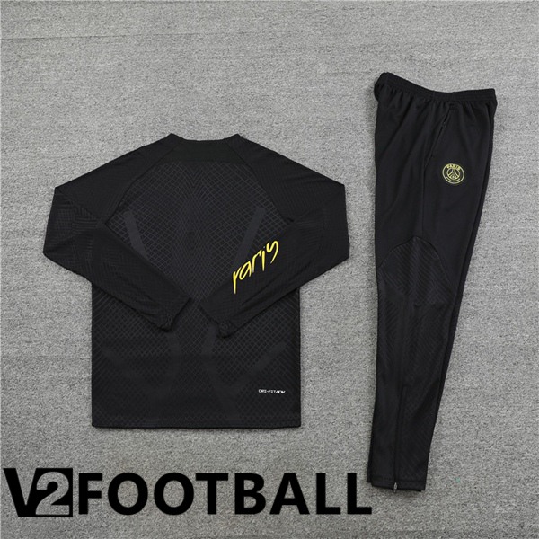 Paris PSG Training Tracksuit Suit Black 2023/2024