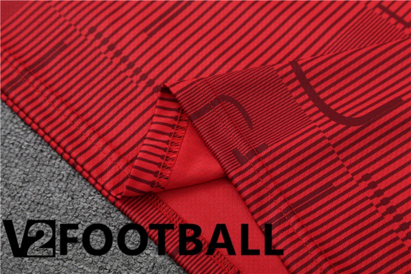 FC Liverpool Training T Shirt + Shorts Red 2023/2024