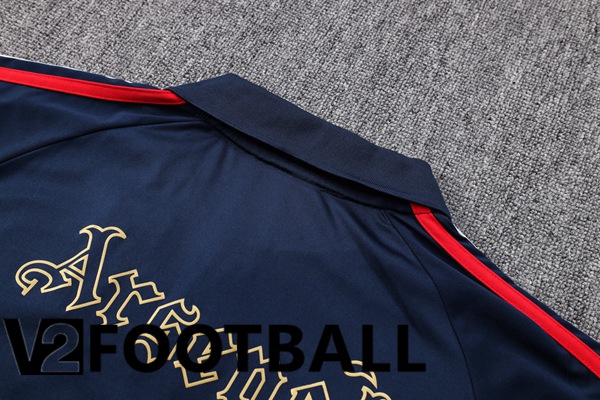 Arsenal Soccer Polo + Pants Royal Blue 2023/2024